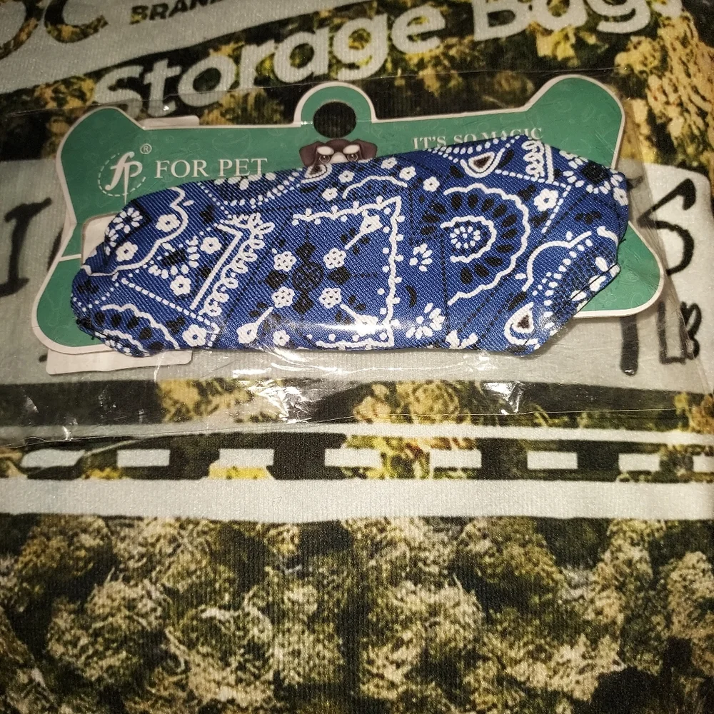☆Navy Blue Pet Bandana☆